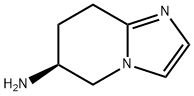 Imidazo[1,2-a]pyridin-6-amine, 5,6,7,8-tetrahydro-, (6S)- Structural