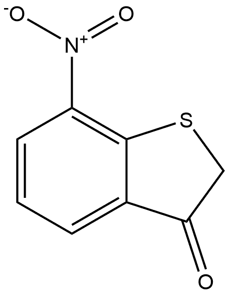 Benzo[b]thiophen-3(2H)-one, 7-nitro- Structural