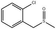 Benzene, 1-chloro-2-[(methylsulfinyl)methyl]- Structural