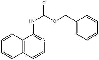 benzyl N-(isoquinolin-1-yl)carbamate Structural
