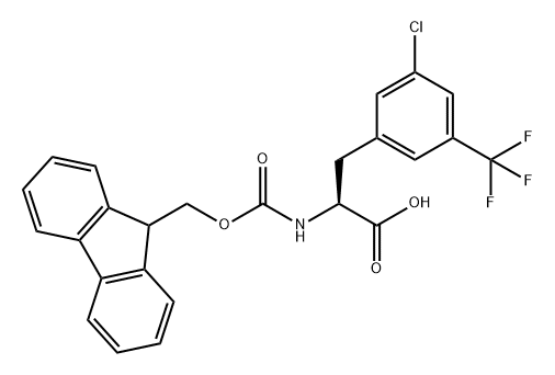 L-Phenylalanine, 3-chloro-N-[(9H-fluoren-9-ylmethoxy)carbonyl]-5-(trifluoromethyl)-