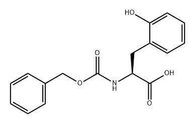 L-Phenylalanine, 2-hydroxy-N-[(phenylmethoxy)carbonyl]- Structural