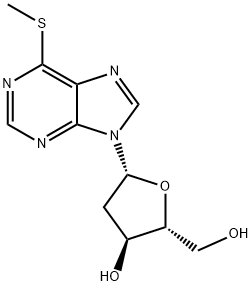 Inosine,2'-deoxy-6-S-methyl-6-thio- (9CI) Structural