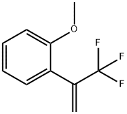 Benzene, 1-methoxy-2-[1-(trifluoromethyl)ethenyl]- Structural