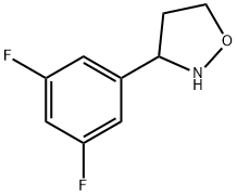 Isoxazolidine, 3-(3,5-difluorophenyl)- Structural