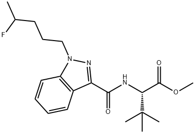 L-Valine, N-[[1-(4-fluoropentyl)-1H-indazol-3-yl]carbonyl]-3-methyl-, methyl ester Structural
