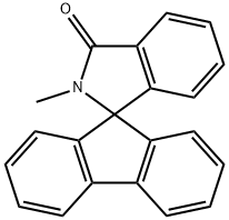 Spiro[9H-fluorene-9,1''-[1H]isoindol]-3''(2''H)-one, 2''-methyl- Structural