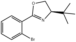 Oxazole, 2-(2-bromophenyl)-4-(1,1-dimethylethyl)-4,5-dihydro-, (4R)- Structural