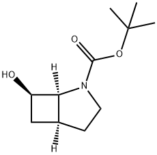 rel-(1S,5S,7R)-2-Boc-7-hydroxy-2-azabicyclo[3.2.0]heptane Structural