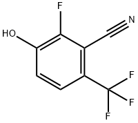 Benzonitrile, 2-fluoro-3-hydroxy-6-(trifluoromethyl)- Structural