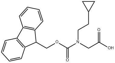 Glycine, N-(2-cyclopropylethyl)-N-[(9H-fluoren-9-ylmethoxy)carbonyl]-