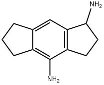s-Indacene-1,4-diamine, 1,2,3,5,6,7-hexahydro- Structural