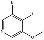 Pyridine, 3-bromo-4-iodo-5-methoxy- Structural