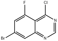 Quinazoline, 7-bromo-4-chloro-5-fluoro- Structural