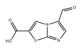 Imidazo[2,1-b]thiazole-2-carboxylic acid, 5-formyl- Structural