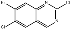 Quinazoline, 7-bromo-2,6-dichloro- Structural