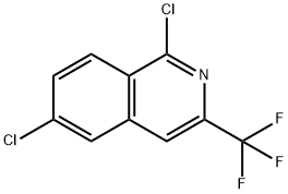 Isoquinoline, 1,6-dichloro-3-(trifluoromethyl)- Structural