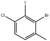 Benzene, 2-bromo-4-chloro-3-iodo-1-methyl- Structural