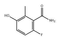 Benzamide, 6-fluoro-3-hydroxy-2-methyl- Structural