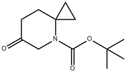 tert-butyl 6-oxo-4-azaspiro[2.5]octane-4-carboxylate Structural