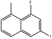 Naphthalene, 1-fluoro-3-iodo-8-methyl- Structural