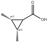 Cyclopropanecarboxylic acid, 2,3-dimethyl-, (2R,3S)-rel- Structural