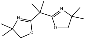 Oxazole, 2,2'-(1-methylethylidene)bis[4,5-dihydro-4,4-dimethyl- Structural