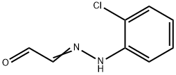 Ethanedial, 1-[2-(2-chlorophenyl)hydrazone] Structural