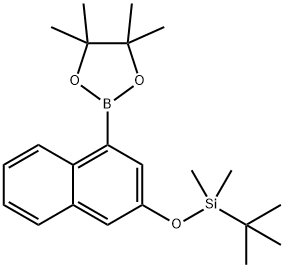 1,3,2-Dioxaborolane, 2-[3-[[(1,1-dimethylethyl)dimethylsilyl]oxy]-1-naphthalenyl]-4,4,5,5-tetramethyl-