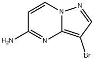 Pyrazolo[1,5-a]pyrimidin-5-amine, 3-bromo- Structural