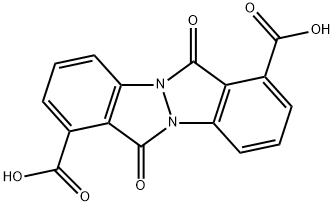 6H,12H-Indazolo[2,1-a]indazole-1,7-dicarboxylic acid, 6,12-dioxo-