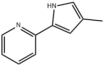 Pyridine, 2-(4-methyl-1H-pyrrol-2-yl)- Structural