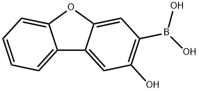 Boronic acid, B-?(2-?hydroxy-?3-?dibenzofuranyl)?- Structural