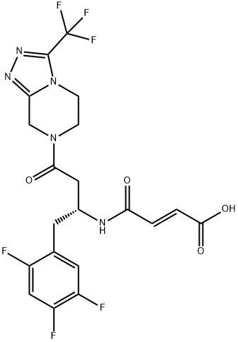Sitagliptin impurity 34 Structural
