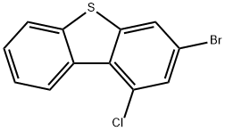 Dibenzothiophene, 3-bromo-1-chloro- Structural