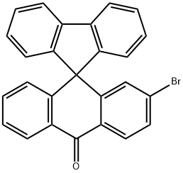 Spiro[anthracene-9(10H),9'-[9H]fluoren]-10-one, 2-bromo- Structural