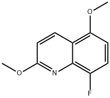 Quinoline, 8-fluoro-2,5-dimethoxy- Structural