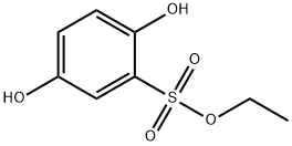 Benzenesulfonic acid, 2,5-dihydroxy-, ethyl ester Structural