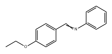 Benzenamine, N-[(4-ethoxyphenyl)methylene]- Structural