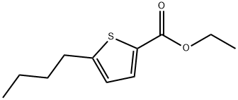 Ethyl 5-butylthiophene-2-carboxylate Structural