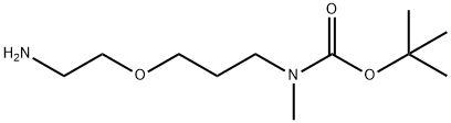 Carbamic acid, N-[3-(2-aminoethoxy)propyl]-N-methyl-, 1,1-dimethylethyl ester