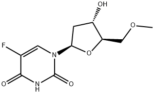 Uridine, 2'-deoxy-5-fluoro-5'-O-methyl- (8CI,9CI) Structural