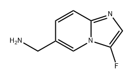 Imidazo[1,2-a]pyridine-6-methanamine, 3-fluoro- Structural
