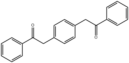 Ethanone, 2,2'-(1,4-phenylene)bis[1-phenyl- Structural