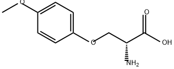O-(4-Methoxyphenyl)-D-serine Structural