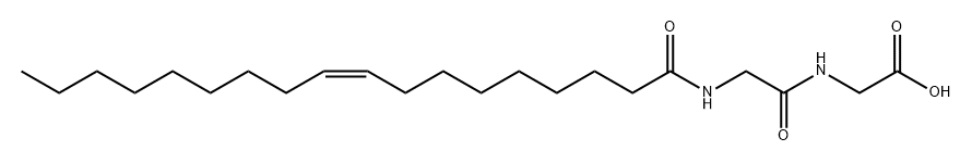 Glycine, N-[(9Z)-1-oxo-9-octadecen-1-yl]glycyl- Structural