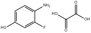 Phenol, 4-amino-3-fluoro-, ethanedioate (1:1) Structural