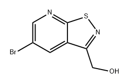 Isothiazolo[5,4-b]pyridine-3-methanol, 5-bromo- Structural