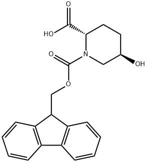 1,2-Piperidinedicarboxylic acid, 5-hydroxy-, 1-(9H-fluoren-9-ylmethyl) ester, (2S,5R)-