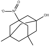 Tricyclo[3.3.1.13,7]decan-1-ol, 3,5-dimethyl-7-nitro- Structural
